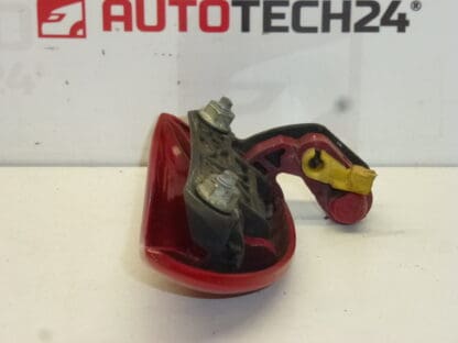 Deurkruk links voor Citroën C1 Peugeot 107 rood 9101AK