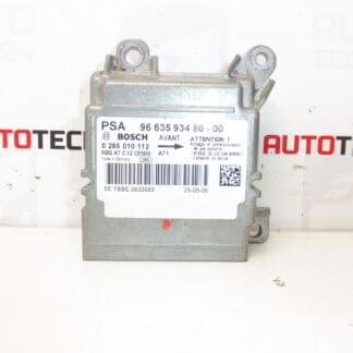 Bosch Peugeot 207 airbageenheid 9663593480 0285010112 654664