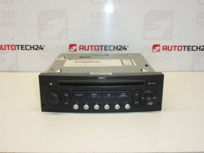 Autoradio met CD MP3 Citroën Peugeot 9662925977 6564CJ