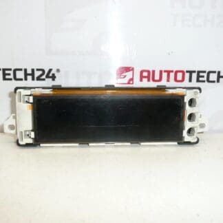 Peugeot 207 computerradiodisplay 9663205580 6593R7 6593R8